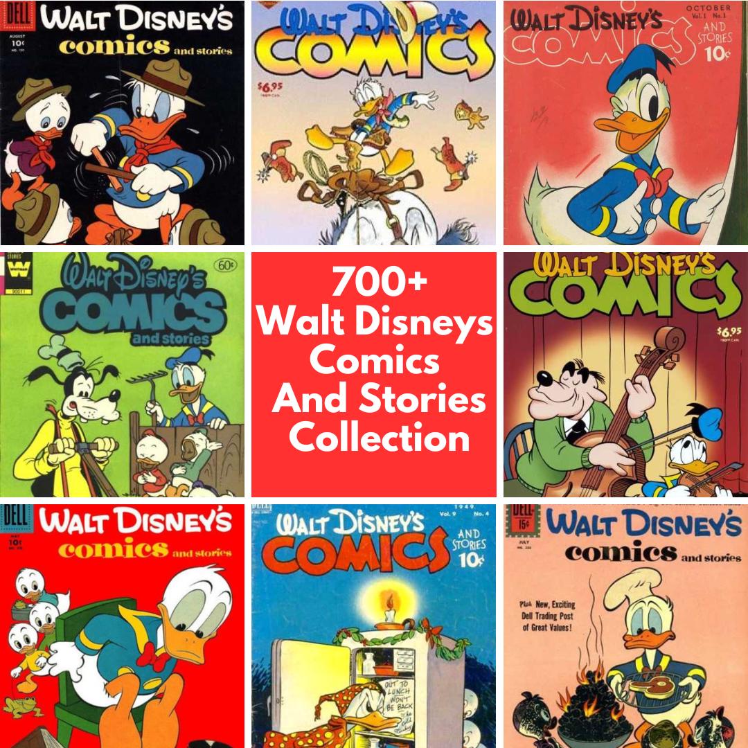 700+ Walt Disneys Comics And Stories, Vintage To Modern Issues, Relive And Own Iconic Issues Donald Duck Goofy In Rare Digital Collection