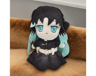 Leuke anime-pluche Tokito Muichiro, cosplay-knuffel, figuurpop voor verzamelaars