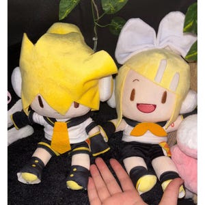 Hatsune Miku Plush Doll, Kagamine Len Plush, Kagamine Rin Plush | Plush Toys Gifts