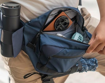 Unisex Waterproof Tactic Waist Bag 45L Large Capacity Hip Pack Fanny Pack Multifunctional Outdoor