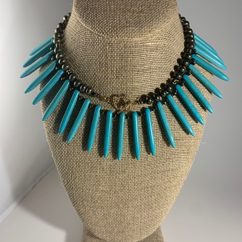 Shops Howlite Statement Necklace
