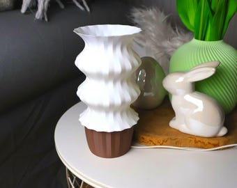 Nowoczesna lampa stołowa drukowana w technologii 3D – Stylowa dekoracyjna lampa LED do salonu i sypialni | Niepowtarzalny design
