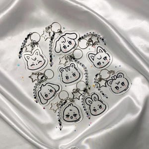 Ateez Aniteez Keychain