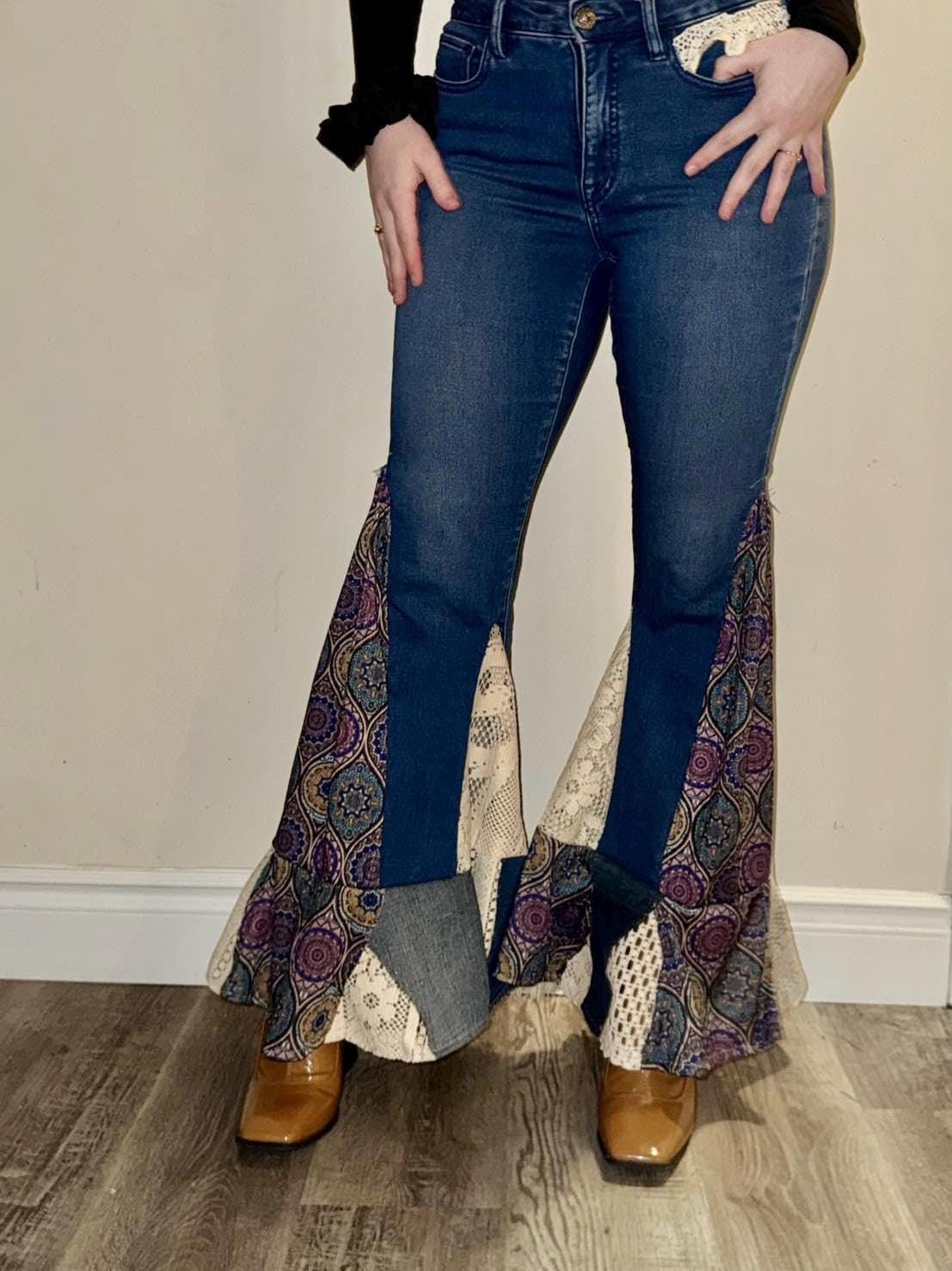 Super Flare Jeans - Etsy Singapore