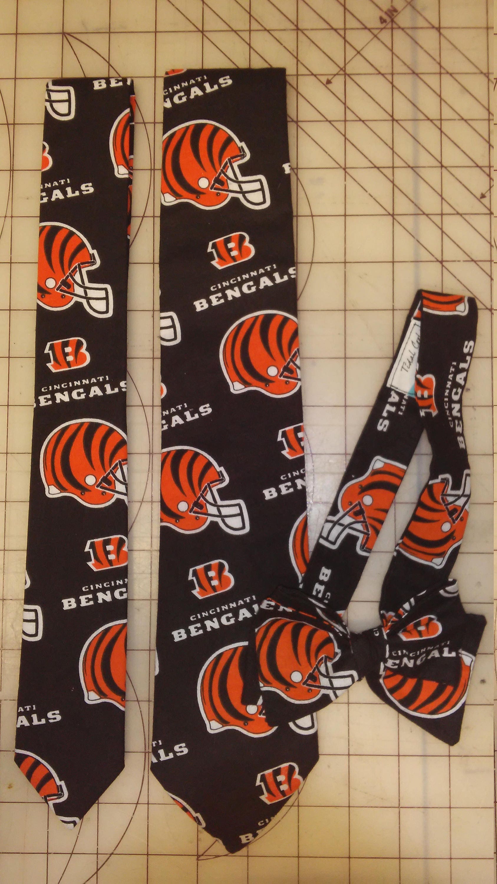 bengals neck tie