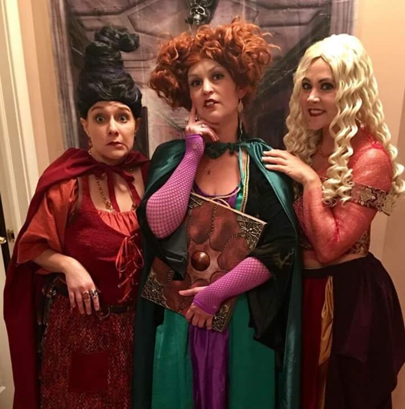 Hocus Pocus Sanderson Sisters Cosplay Witch Costumes | Etsy