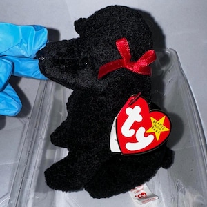 Gigi Ty Beanie Baby Poodle- Rare Vintage Collectable Pristine Condition Beanie Babies- with tag errors, extremely rare collectibles.