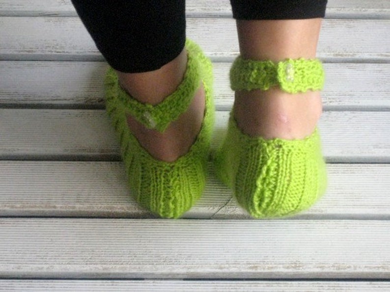 wool ballerina slippers