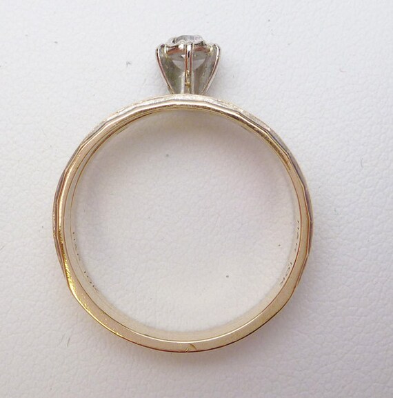 H&R 10 kt Diamond Cut 16 ptw Diamond Wedding Set … - image 4