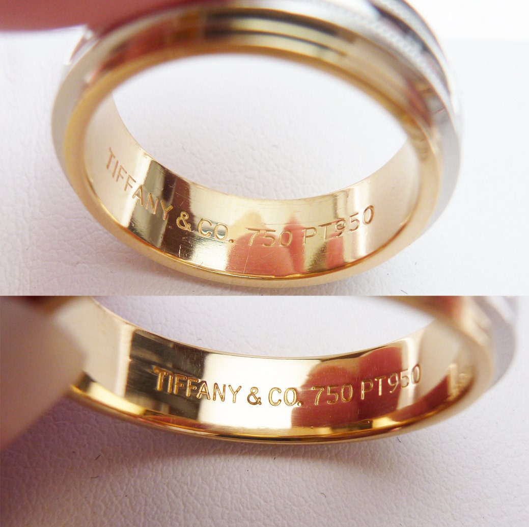 Tiffany & co 750 pt950 top