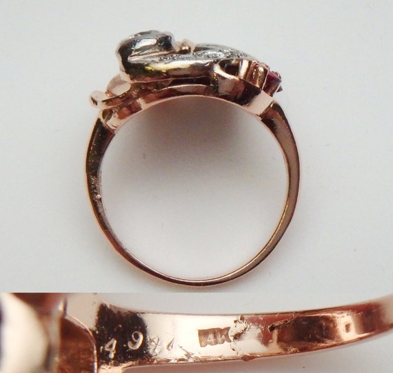 14 kt Transitional European Cut 0.71 ctw Diamond … - image 4