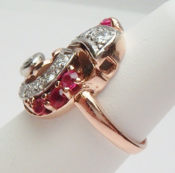 14 kt Transitional European Cut 0.71 ctw Diamond … - image 3