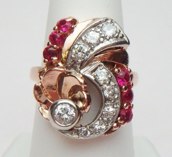 14 kt Transitional European Cut 0.71 ctw Diamond … - image 2