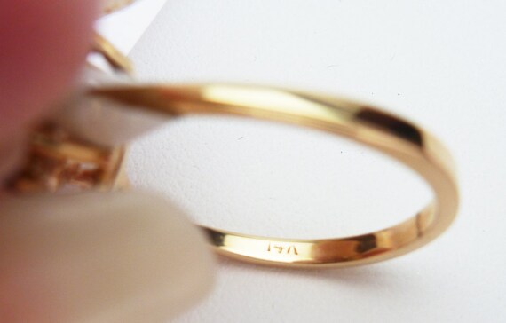 14k Ruby and 46pts Diamond Cluster - image 5