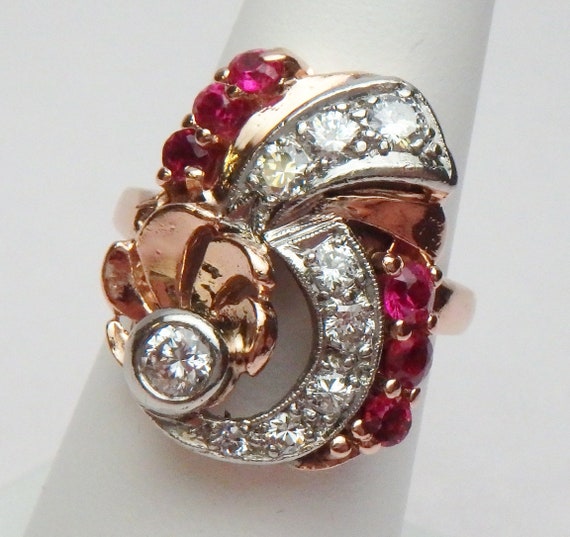 14 kt Transitional European Cut 0.71 ctw Diamond … - image 1