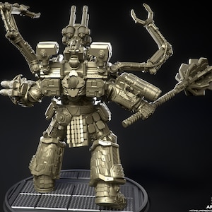 Bitter Genius by 3DArtGuy 32mm scale, 50mm or 100mm, Miniature War Gaming Figure