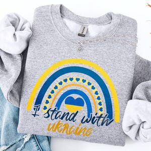 I Stand With Ukraine Sweatshirt, Save Ukraine Hoodie, Ukrainian Sweater, Support Ukraine Sweatshirt, Free Ukraine, Zelensky Hoodie