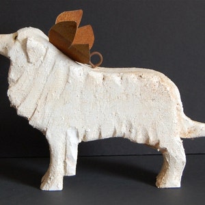 carved great pyrenees image 1