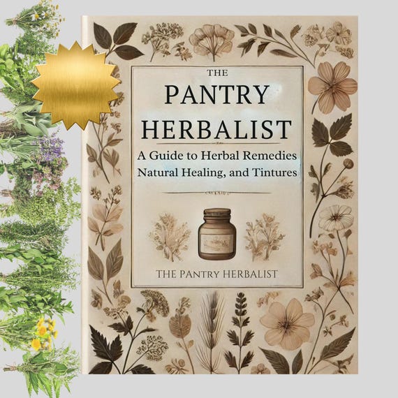 Herbal Medicine Guide | Natural Remedies, Herbal Healing, Tinctures & DIY Herbalism ebook PDF Download | The Pantry Herbalist | Digital PDF