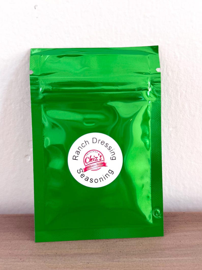 Chiz's Ranch Dressing Seasoning Mix - Etsy