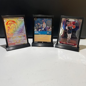 3D Printed Trading Card Display Stand