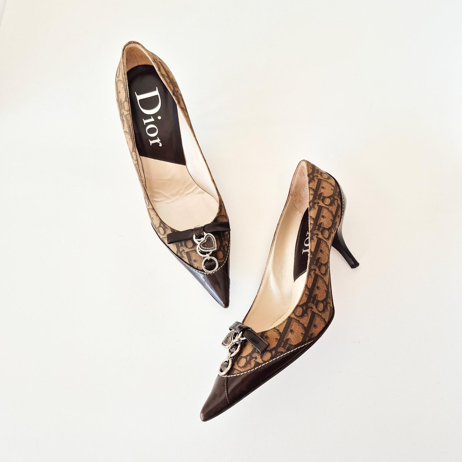Vintage Dior Heels - Etsy
