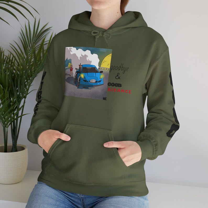 Juice Wrld Album Good Riddance Hoodie Sweatshirt, Unisex Pullover, Cotton Polyester Blend, Music Fans Gift, Urban Style Apparel image 6
