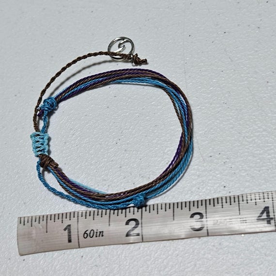 Handmade String Bracelet Silver Charm Fashion Jew… - image 3