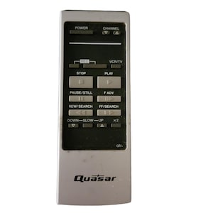 Genuine Quasar VCR Remote Control VSQS0459 Tested and Works
