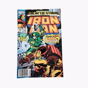 Marvel Iron Man #279 1992 Comic Book Collector Bagged Boarded image 1