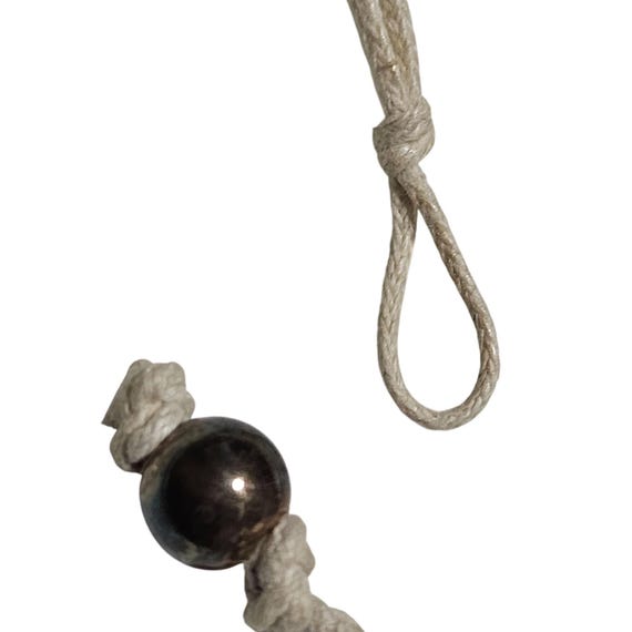 Handcrafted Macrame Necklace Multicolor Beads Rus… - image 5