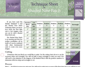 Shaded Nine Patch Technique Sheet