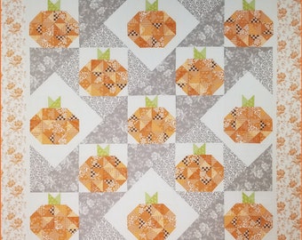 Turning Up Pumpkins Quilt Pattern