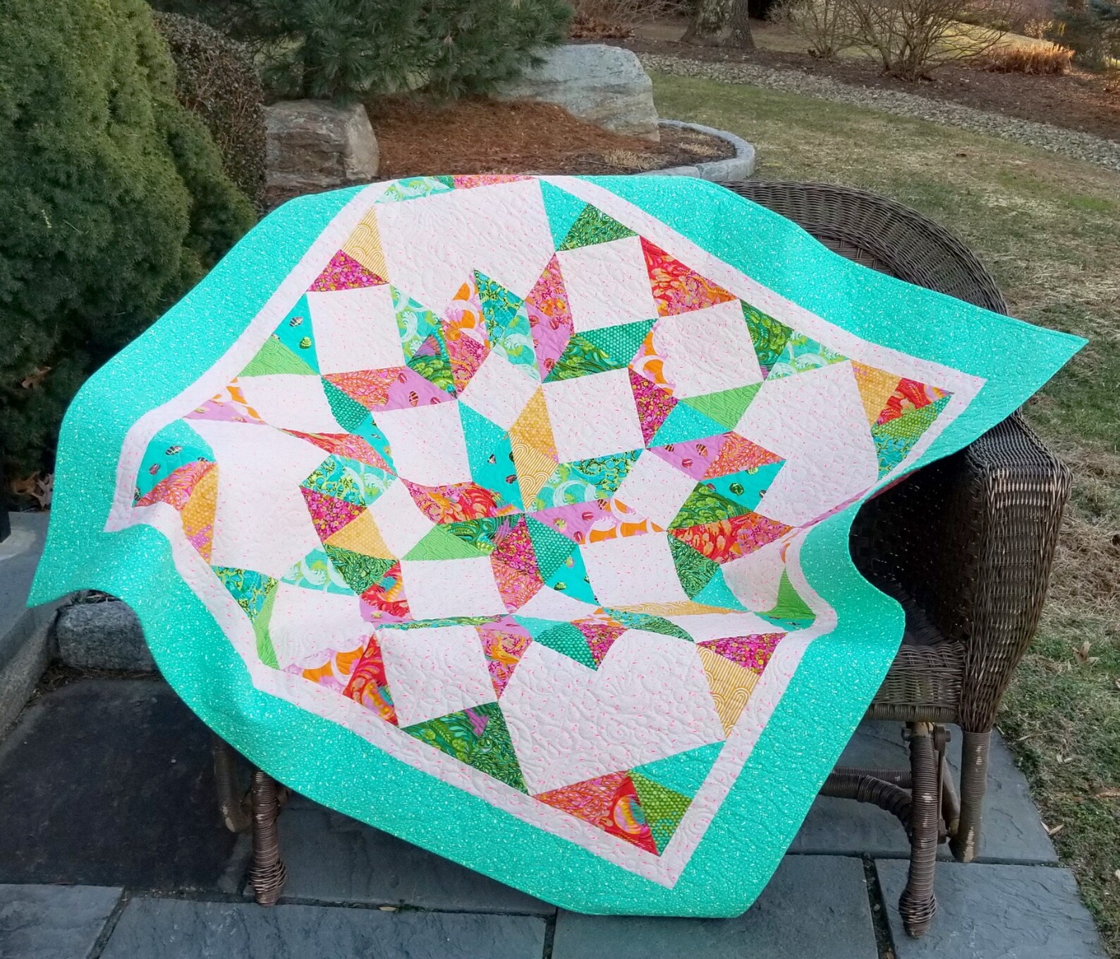 Summer Star Quilt Pattern Etsy