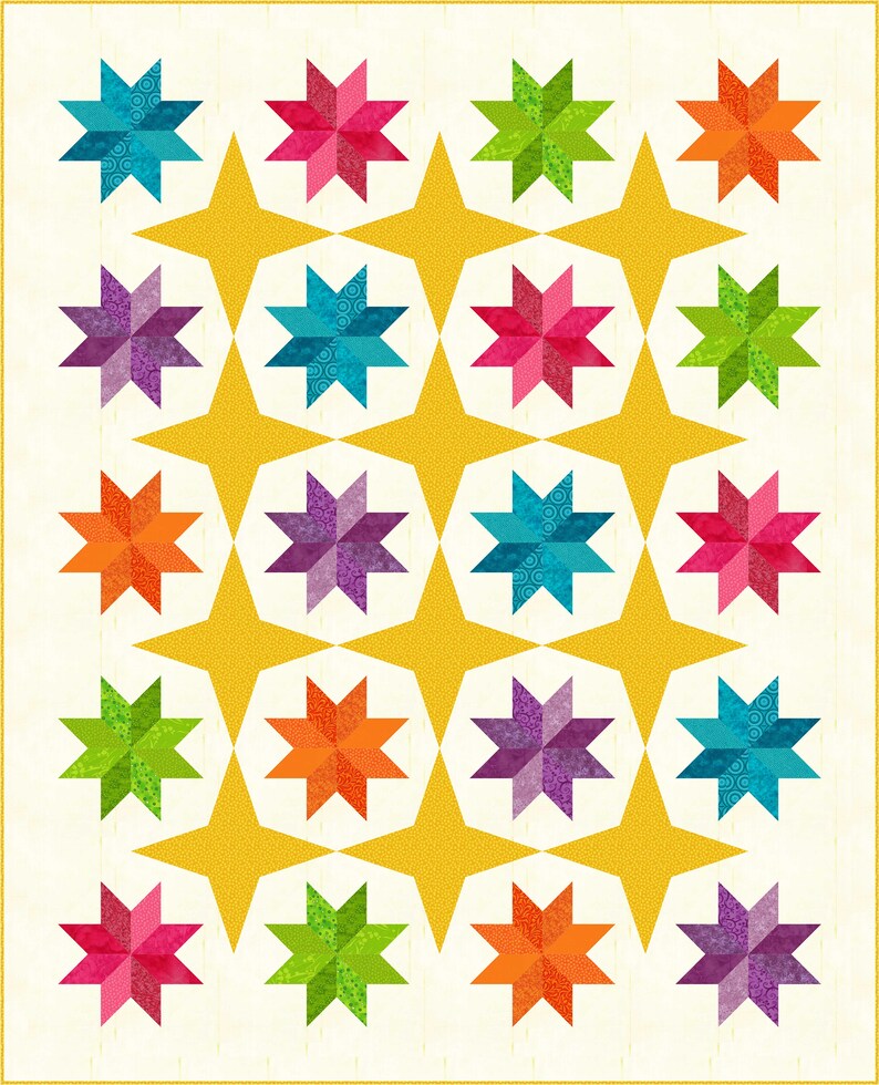 Whirling Lemoynes Quilt Pattern image 3