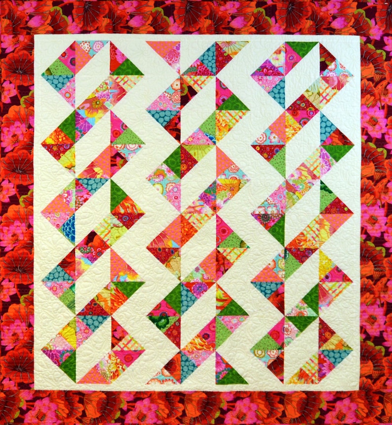 Combo Weave Quilt Pattern Etsy