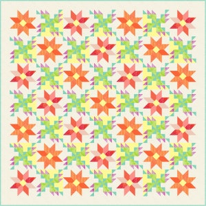 Moonlight Garden Quilt Pattern image 4