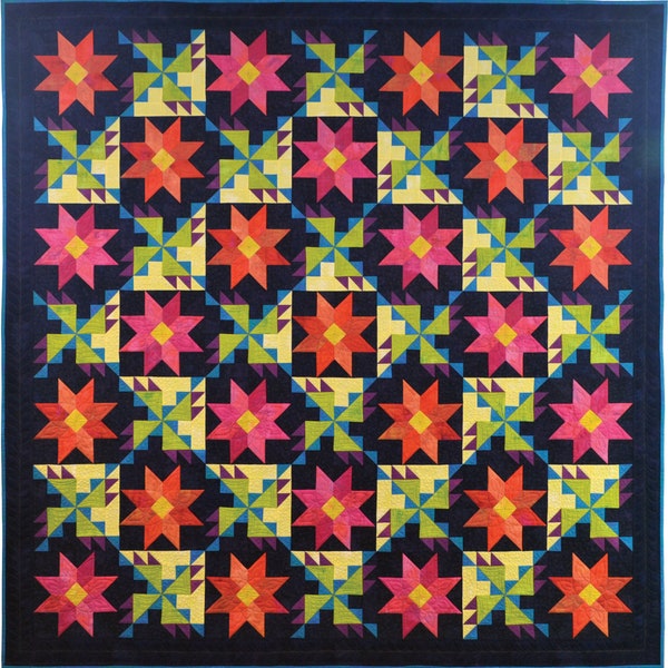 Moonlight Garden Quilt Pattern