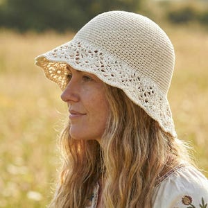 Vintage 70s Style Floppy Hat - Etsy display picture 1
