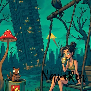 Post-Apocalyptic Serenity – Surreal Digital Art
