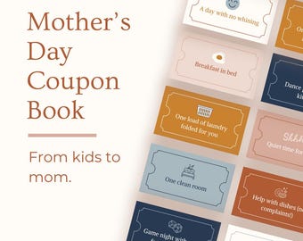 Muttertag Gutscheinbuch (Von Kindern)