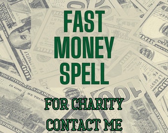 Fast Money Spell for Wealth, Abundance