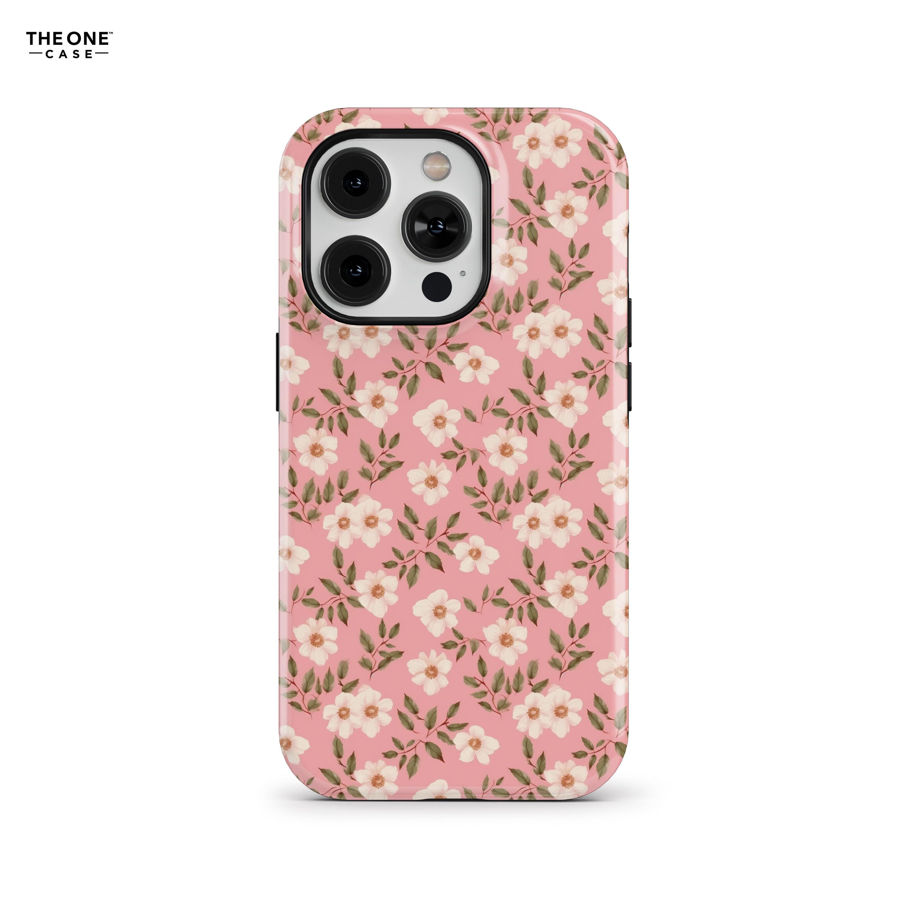 Georgia State Flower Cherokee Rose Phone Case for iPhone 16 15 14
