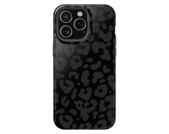 Black Leopard Phone Case for Iphone, Black Leopard Print iPhone Case PF02 - Etsy Black Leopard Phone Case for Iphone, Black Leopard Print iPhone Case PF02 - Etsy