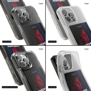 Custom Music Plaque Clear Phone Case for iPhone 16 15 14 13 Pro Max, Samsung Galaxy S25 S23 – Personalized Song Album Cover Case | CFC-MUS01 image 7