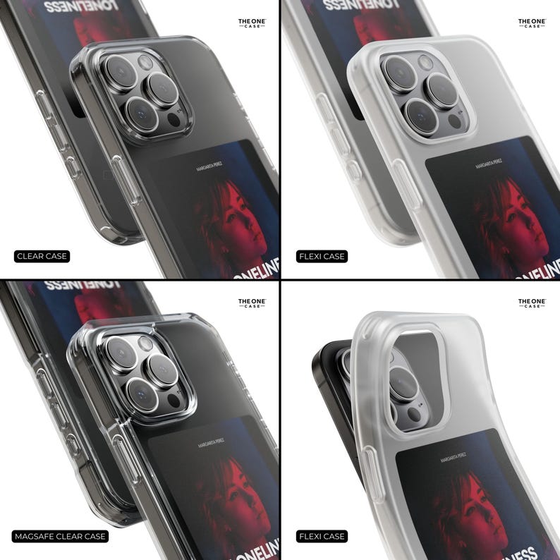 Custom Music Plaque Clear Phone Case for iPhone 16 15 14 13 Pro Max, Samsung Galaxy S25 S23 – Personalized Song Album Cover Case | CFC-MUS01 image 7