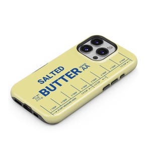 Salted Butter Phone Case - Funny Foodie Cover for iPhone 17 16e 15 14 13 11 Pro Max, Samsung Galaxy, Google Pixel 10 9 8, MagSafe | FUN-FD01 immagine 7