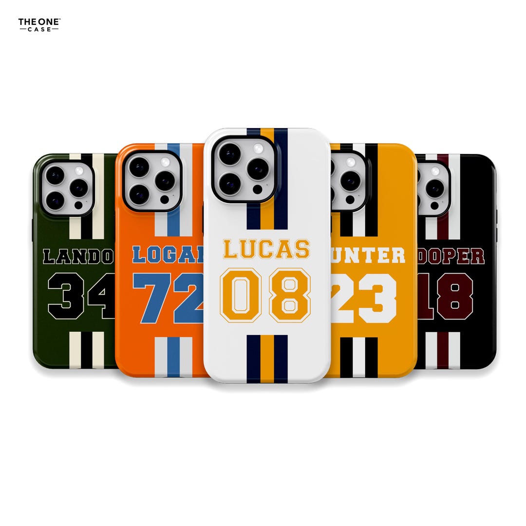 Custom Stripes Phone Case for iPhone 16 15 14 13 11 Pro Max, Samsung ...