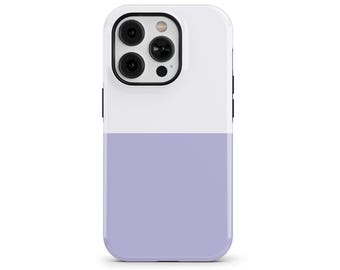 Lavender Mist Phone Case for iPhone 17 16e 15 14 13 12 11 Pro, Samsung Galaxy S25 S21 Plus, Google Pixel 10 9 8 – Dual Color Case | SCG-DC36