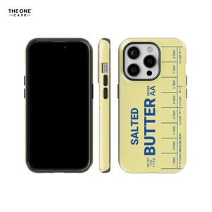 Salted Butter Phone Case - Funny Foodie Cover for iPhone 17 16e 15 14 13 11 Pro Max, Samsung Galaxy, Google Pixel 10 9 8, MagSafe | FUN-FD01 immagine 17